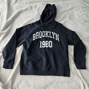 Brooklyn 1980 Black Hoodie